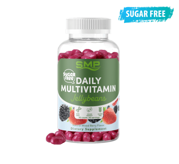 Sugar Free Multi Jelly Beans - Natural Mixed Berries Flavored