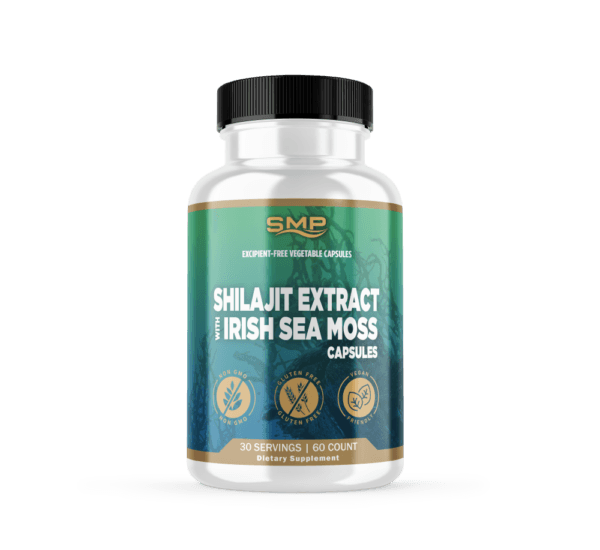 Sea Moss + Shilajit Capsules, Size '00'