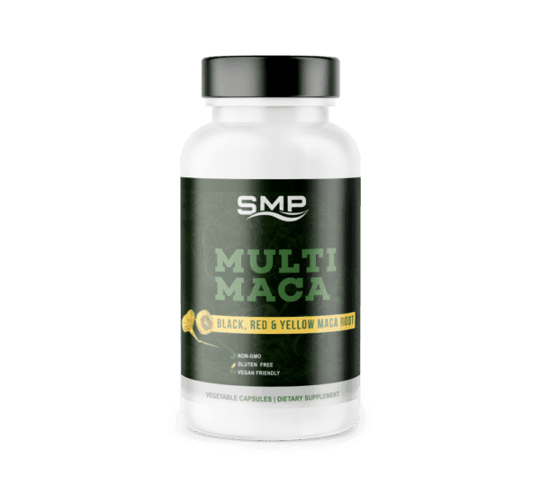Multi Maca + Bioperine Veggie Capsules - Black, Red, & Yellow Maca Root ! Gluten Free