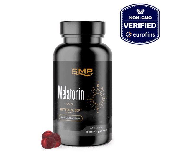 Melatonin Gummies - 5mg - Natural Blackberry Flavor