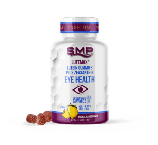 Lutemax® Lutein Gummies + Zeaxanthin – Eye Health – Tapioca Base – Natural Mango Flavor – Dome Shape