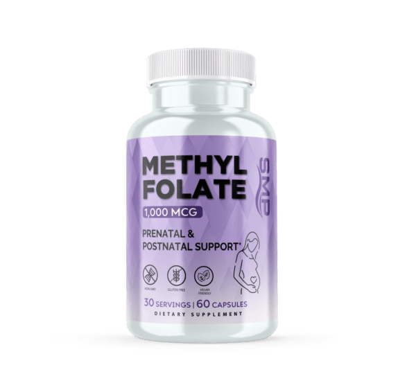 Methyl Folate Capsules 1700 mcg DFE ea