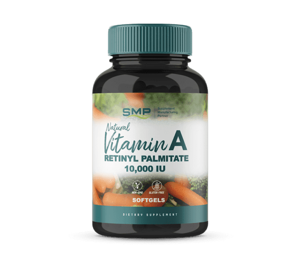 Vitamin A Retinyl Palmitate 10,000IU – Retinol Softgels