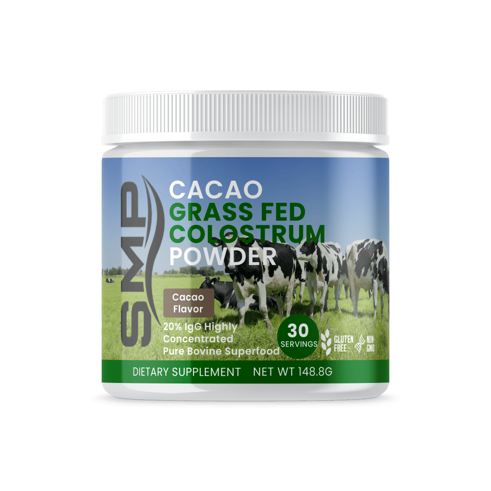 SKU: 101689 Organic Cacao Grass Fed Colostrum Powder 148.8g (30 Servings)