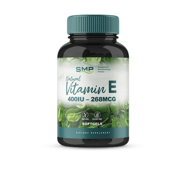 Natural Vitamin E 400IU Softgels – 268mg
