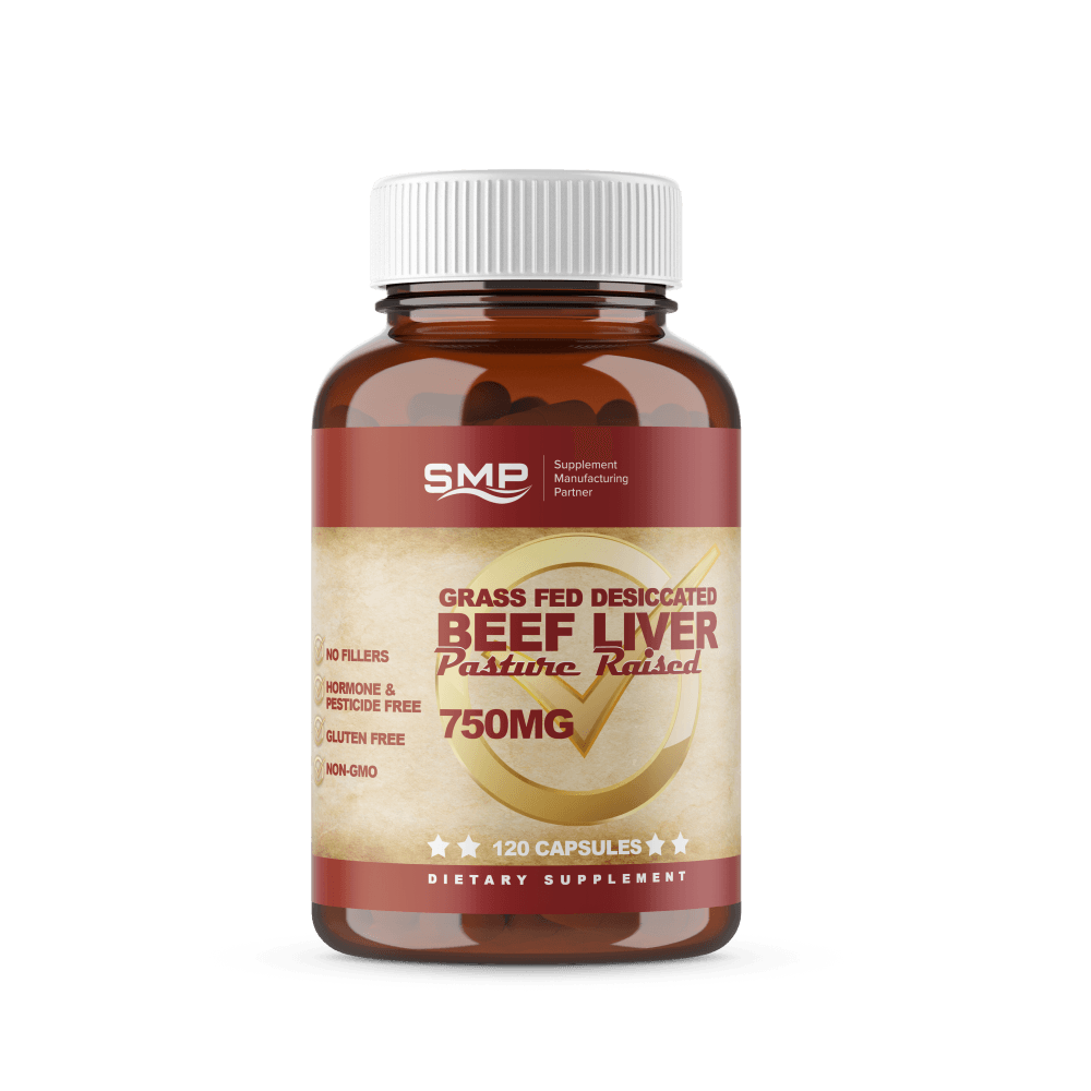 Beef Liver Capsules, Size '00'