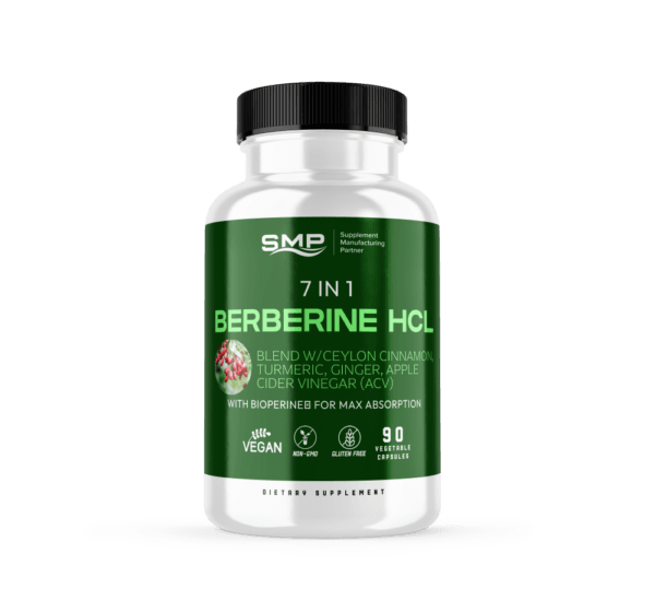 7 In 1 Berberine HCL + Blend Capsules