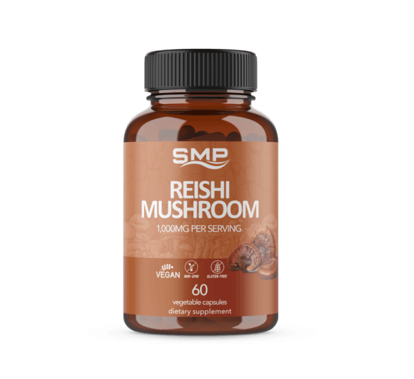 Reishi Mushroom Extract 4:1 Capsules 500 mg ea