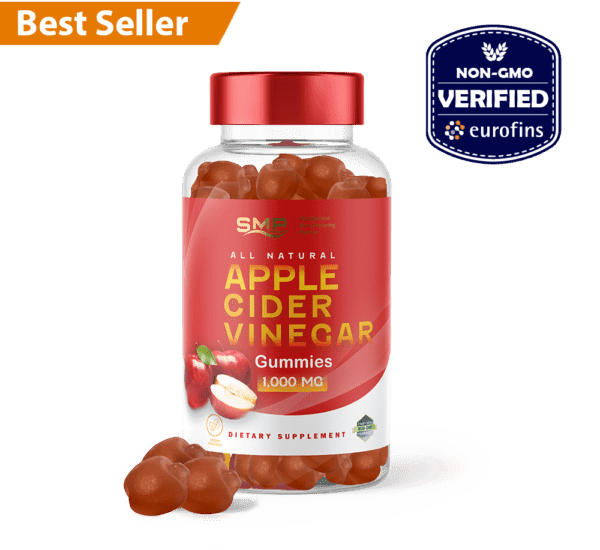 All Natural Apple Cider Vinegar Gummies 1000mg (ACV)