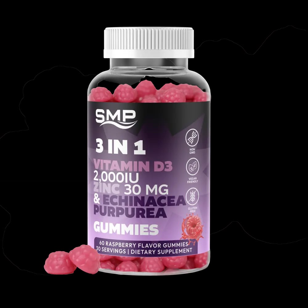 Vitamin D3, Zinc & Echinacea 2.0g Gummy
