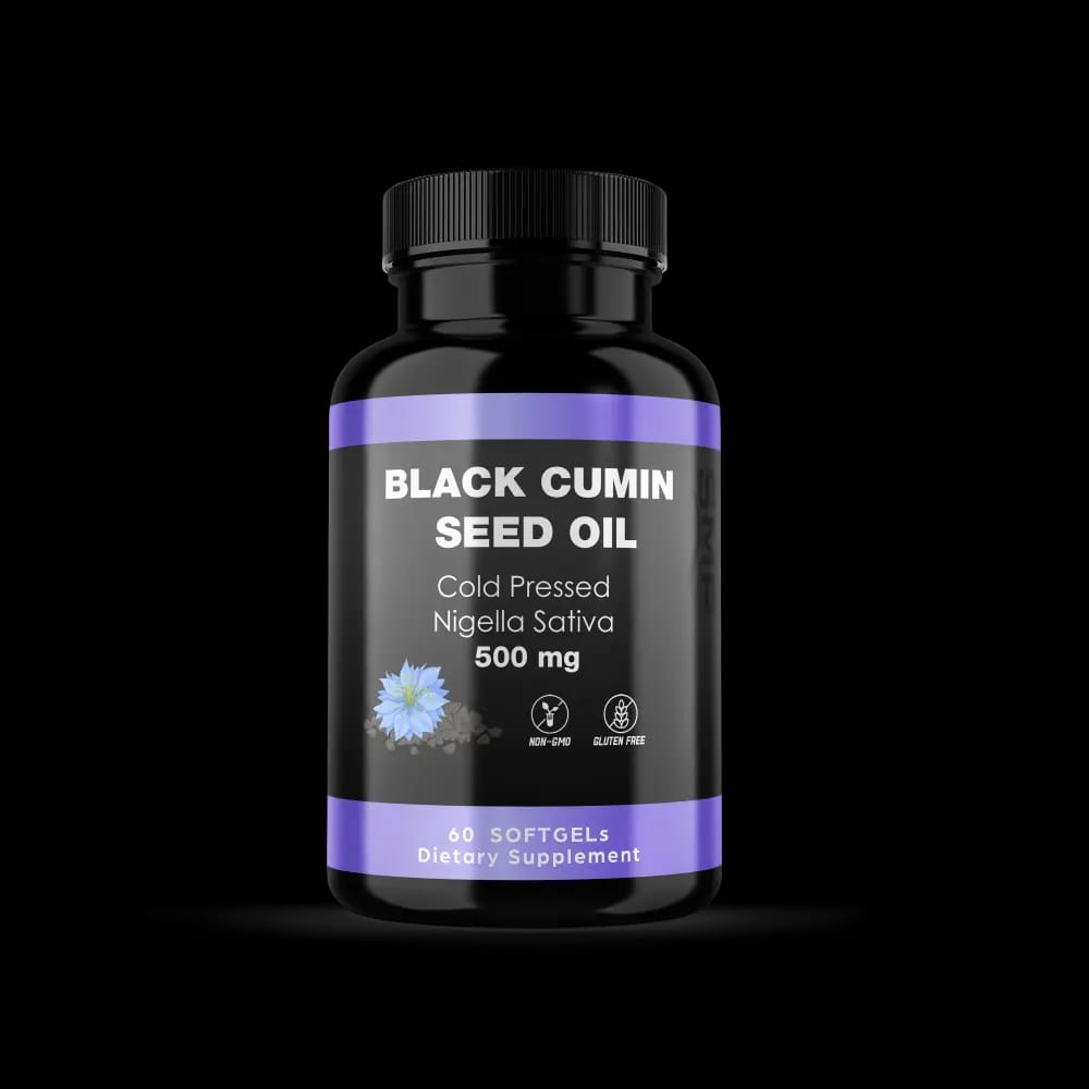 Black Seed Oil 500mg Softgels