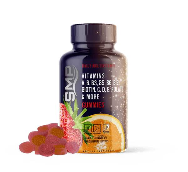 Daily Multivitamin A, B, B3, B5, B6, B12, Biotin, C, D, E, Folate -Men Women Adults