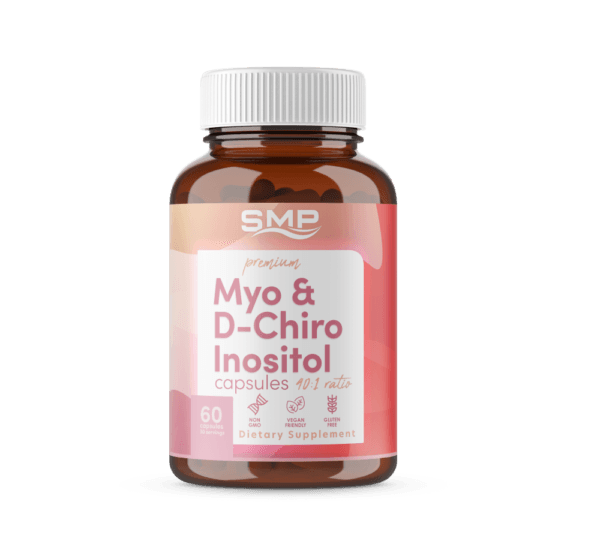 Myo-Inositol & D-Chiro Inositol 40:1 Ratio - Carnositol® - Filler Free - Gluten Free - Non-GMO - Vegan Friendly