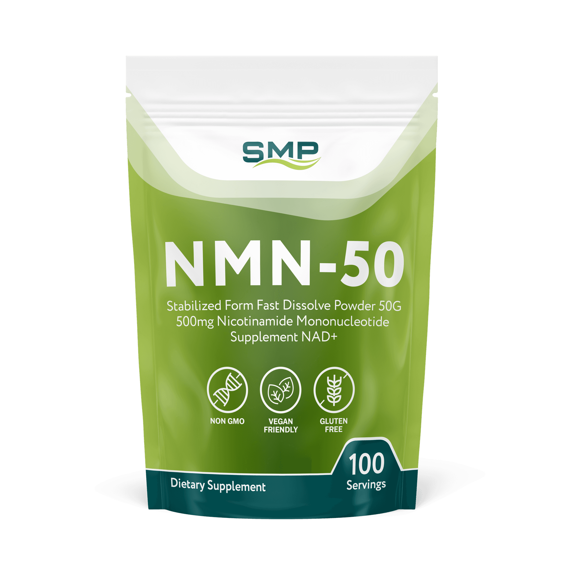 Stock NMN Powder 50g (100 servings)