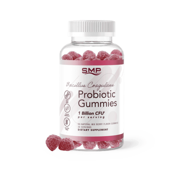Bacillus Coagulans Probiotic Gummies - Natural Mixed Berry Flavor
