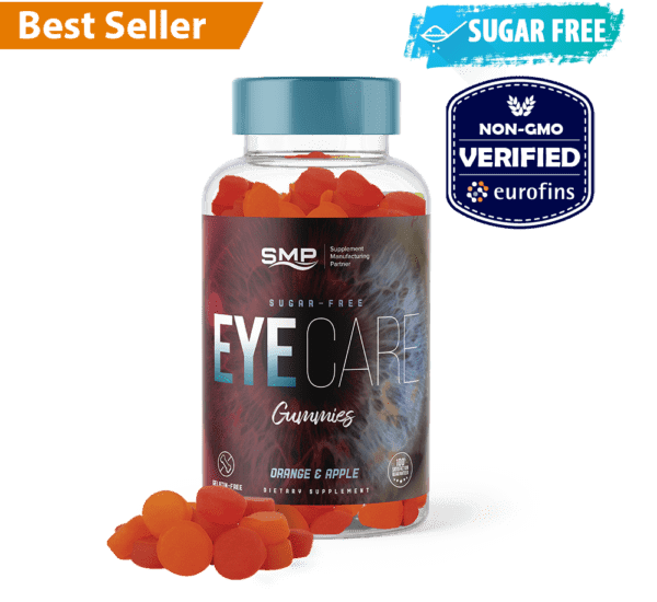 Sugar-Free Eye Care Gummies - Orange & Apple Flavor
