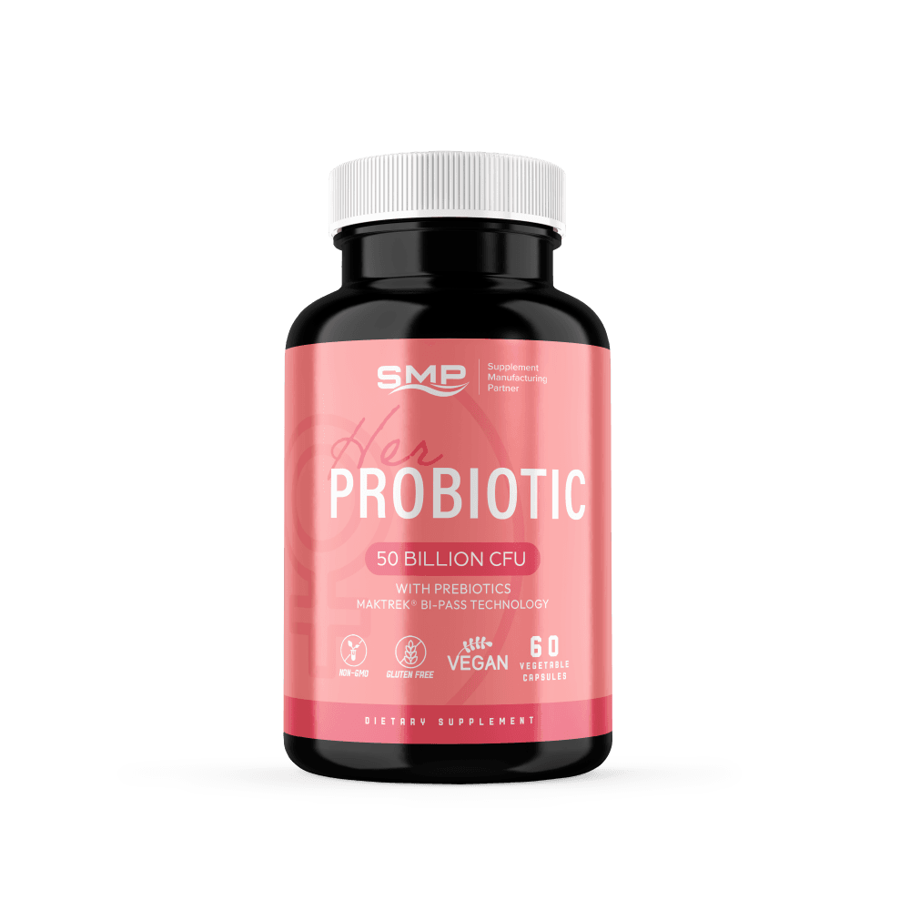 Her Probiotic Blend 50 Billion CFU Women’s Health Blend 5 Strains - Non-GMO – Gluten Free – Vegan