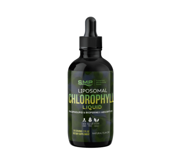 Liposomal Chlorophyll Liquid – Phospholipid & Bioperine® Absorption - 30 Servings - 2oz – Natural Flavors – Gluten Free – Non-GMO – Vegetarian Friendly
