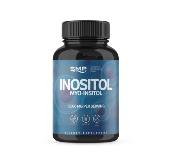 Inositol (Myo Inositol) Capsules 500 mg ea