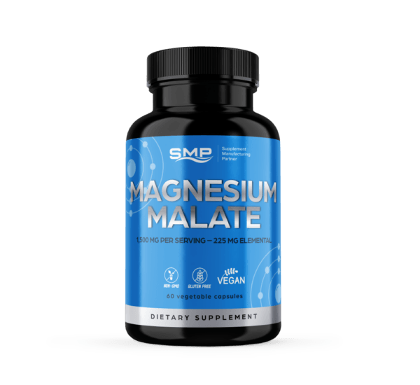 Mag Malate Capsules 500mg ea