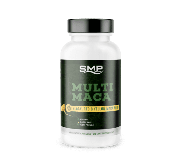 Multi Maca + Bioperine Veggie Capsules - Black, Red, & Yellow Maca Root ! Gluten Free