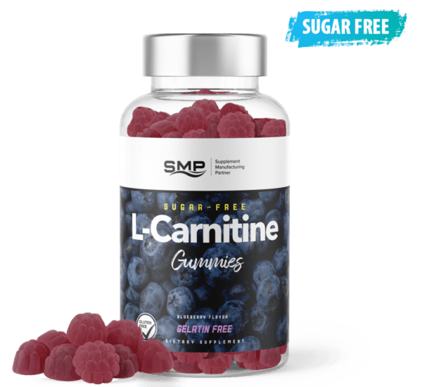 Sugar-Free L-Carnitine Gummies - Blueberry Flavor