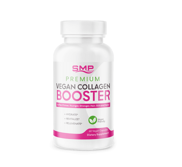 High Potency Vegan Collagen Booster – Amino Acids – Resveratrol – Aloe Vera – Zinc – Vitamin C – Veggie Caps