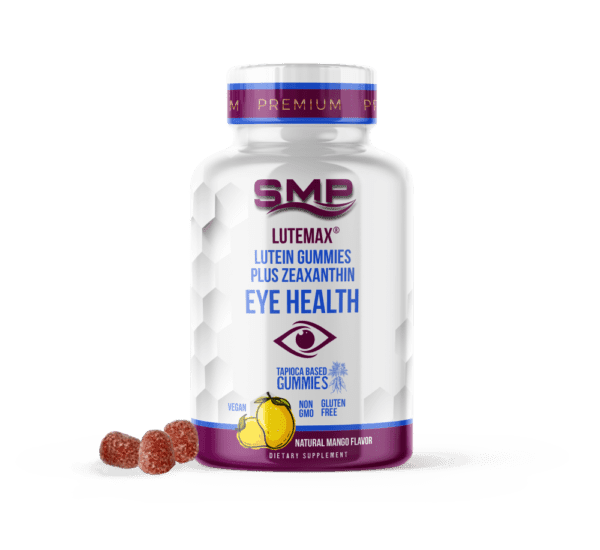 Lutemax® Lutein Gummies + Zeaxanthin – Eye Health – Tapioca Base – Natural Mango Flavor – Dome Shape