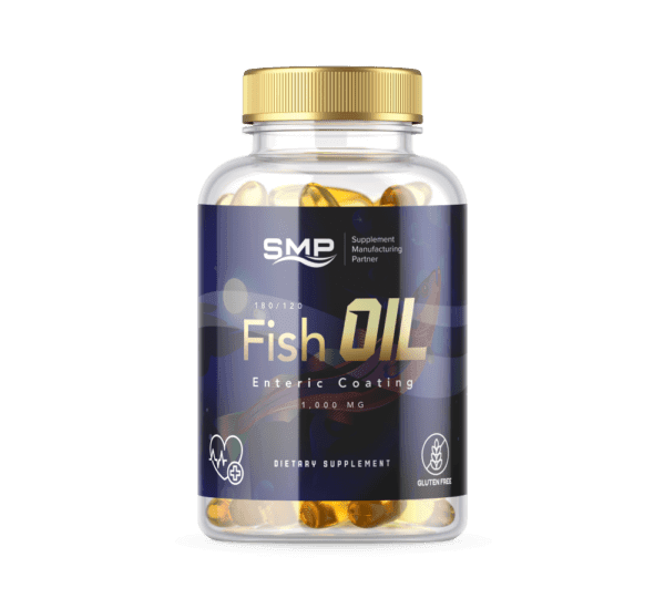Fish Oil Enteric Coating 1,000 mg – Softgels