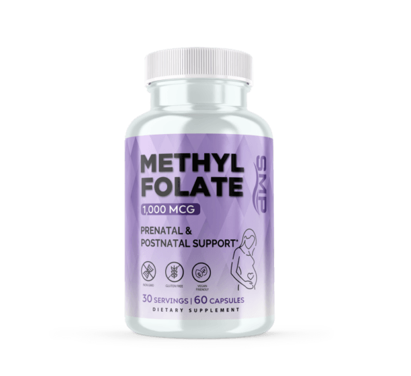 Methyl Folate Capsules 1700 mcg DFE ea