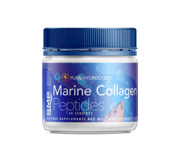 Pure Hydrolyzed Marine Collagen Peptides 300 g
