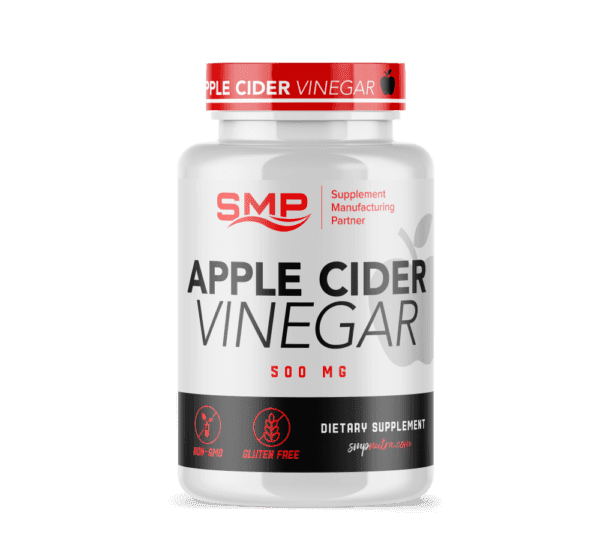 Apple Cider Vinegar Capsules, Inulin Prebiotics, Cayenne Pepper, Lemon Detox Capsules, Size '00'