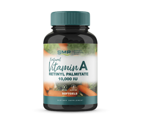 Vitamin A Retinyl Palmitate 10,000IU – Retinol Softgels