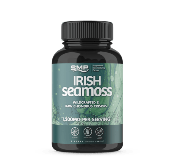 Irish Sea Moss Extract Capsules 600mg ea