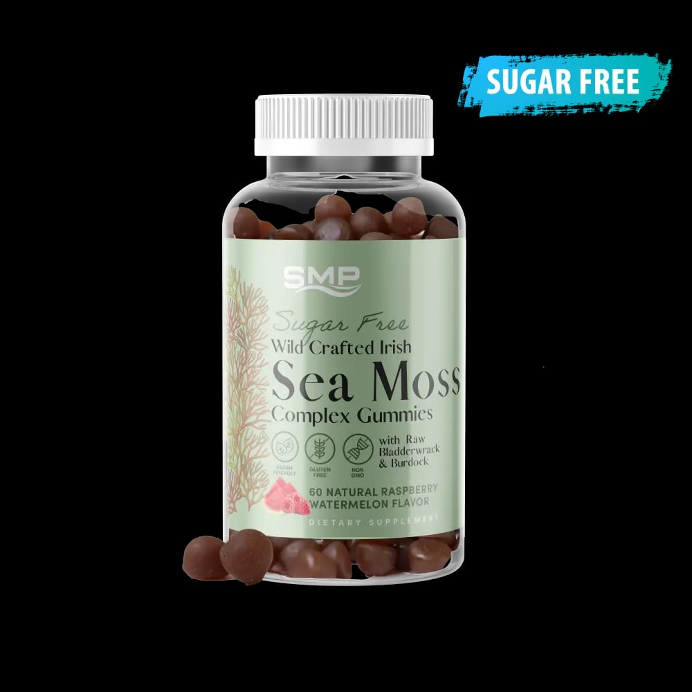 Sugar Free Wild Crafted Irish Sea Moss Complex Gummies