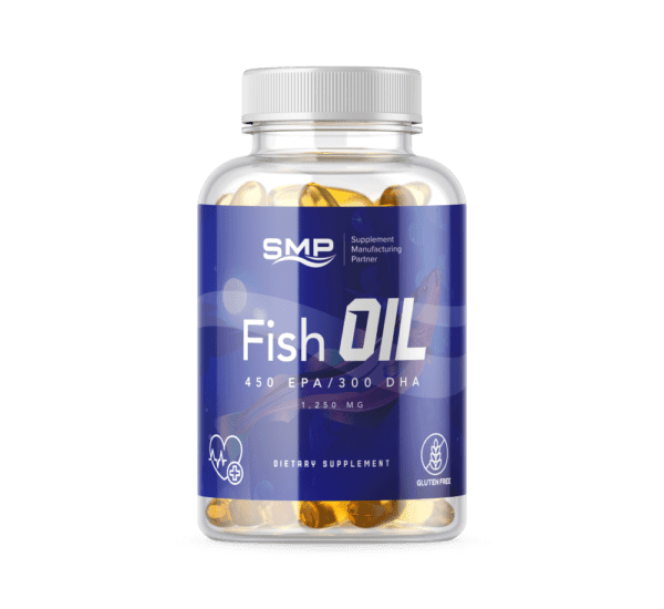 Fish Oil 1,250 mg Softgels – Contain Omega 3 Fatty Acids – 450 EPA/300 DHA