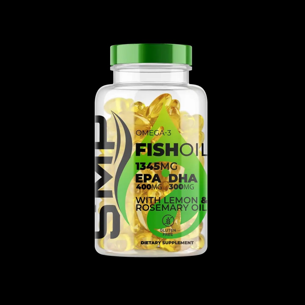Omega 3 Fish Oil Softgels 1,345 mg (400 mg EPA & 300 mg DHA)