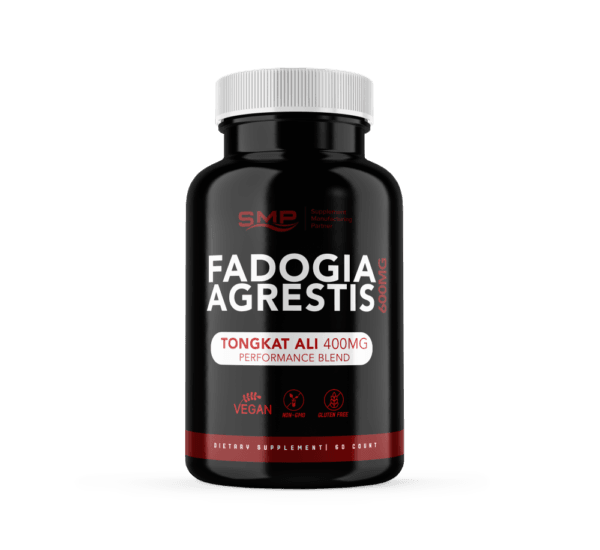 Fadogia Agrestis 600mg & Tongkat Ali 400mg Extracts Performance Blend Vegetable Capsules – Non-GMO – Gluten-Free – Vegan