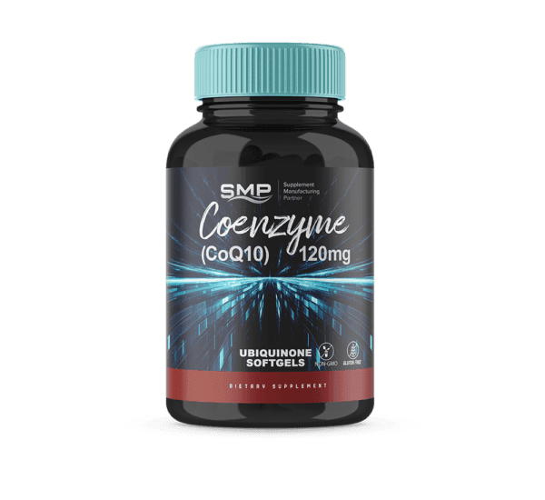 Coenzyme Q10 (CoQ10) – 120mg Ubiquinone Softgel – White Shell