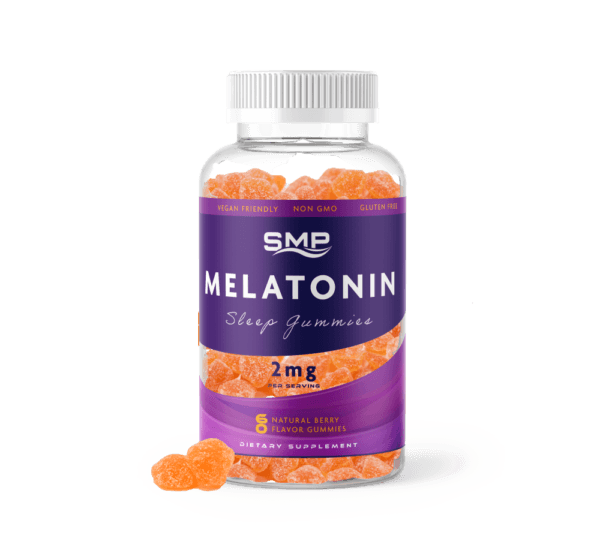 Melatonin Gummy – Drug-Free & Effective Bedtime Sleep Aid Supplement 2mg Melatonin - Natural Berry Flavored - Gluten Free - Non-GMO - Vegetarian
