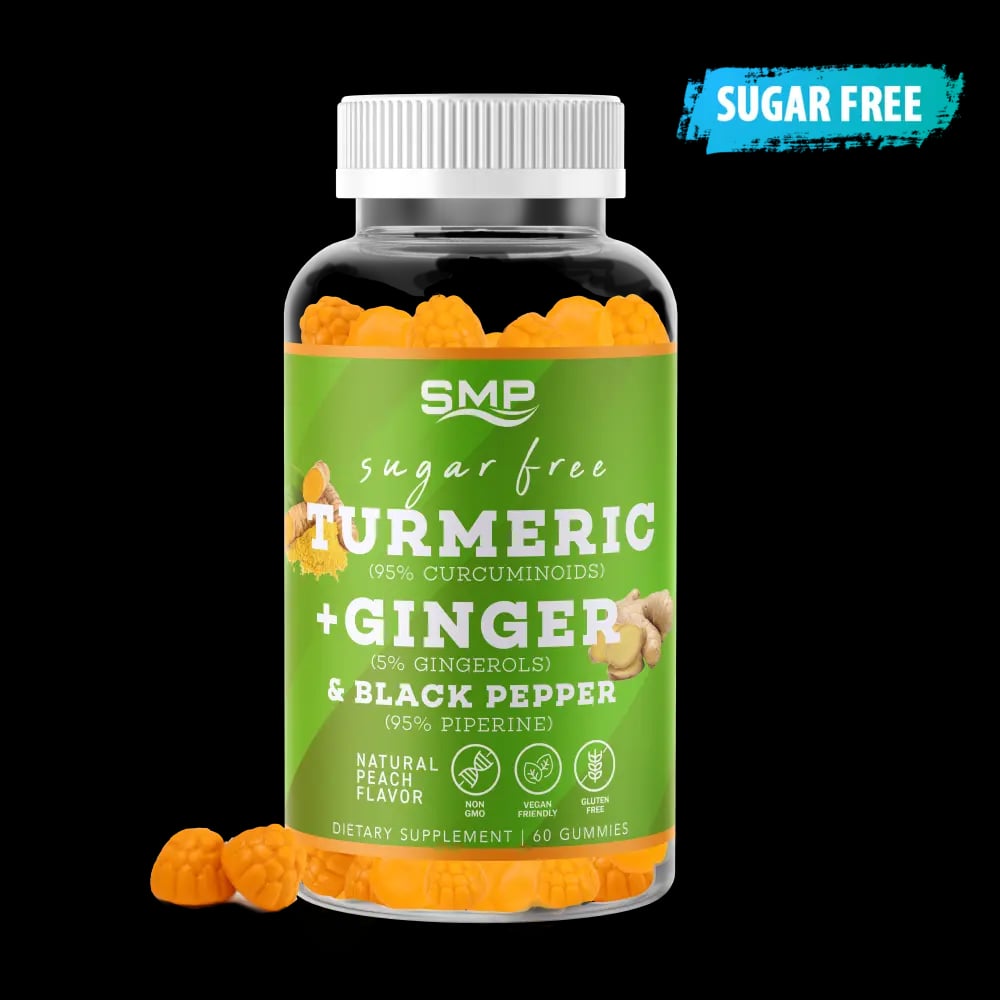 Sugar Free Turmeric, Ginger & Black Pepper Gummies – 2.5G