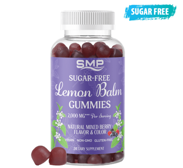 Sugar Free Lemon Balm Gummy (Mixed Berry), 2g