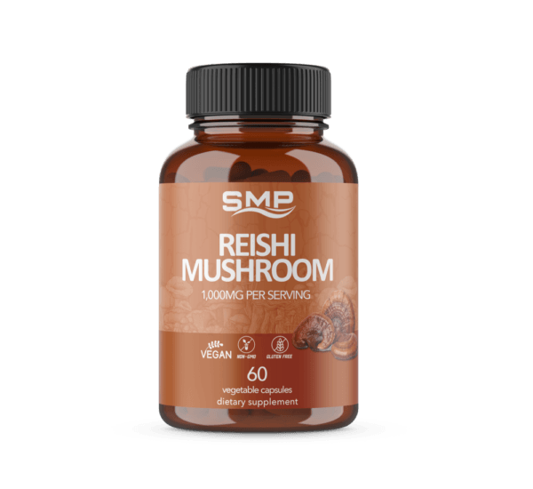 Reishi Mushroom Extract 4:1 Capsules 500 mg ea