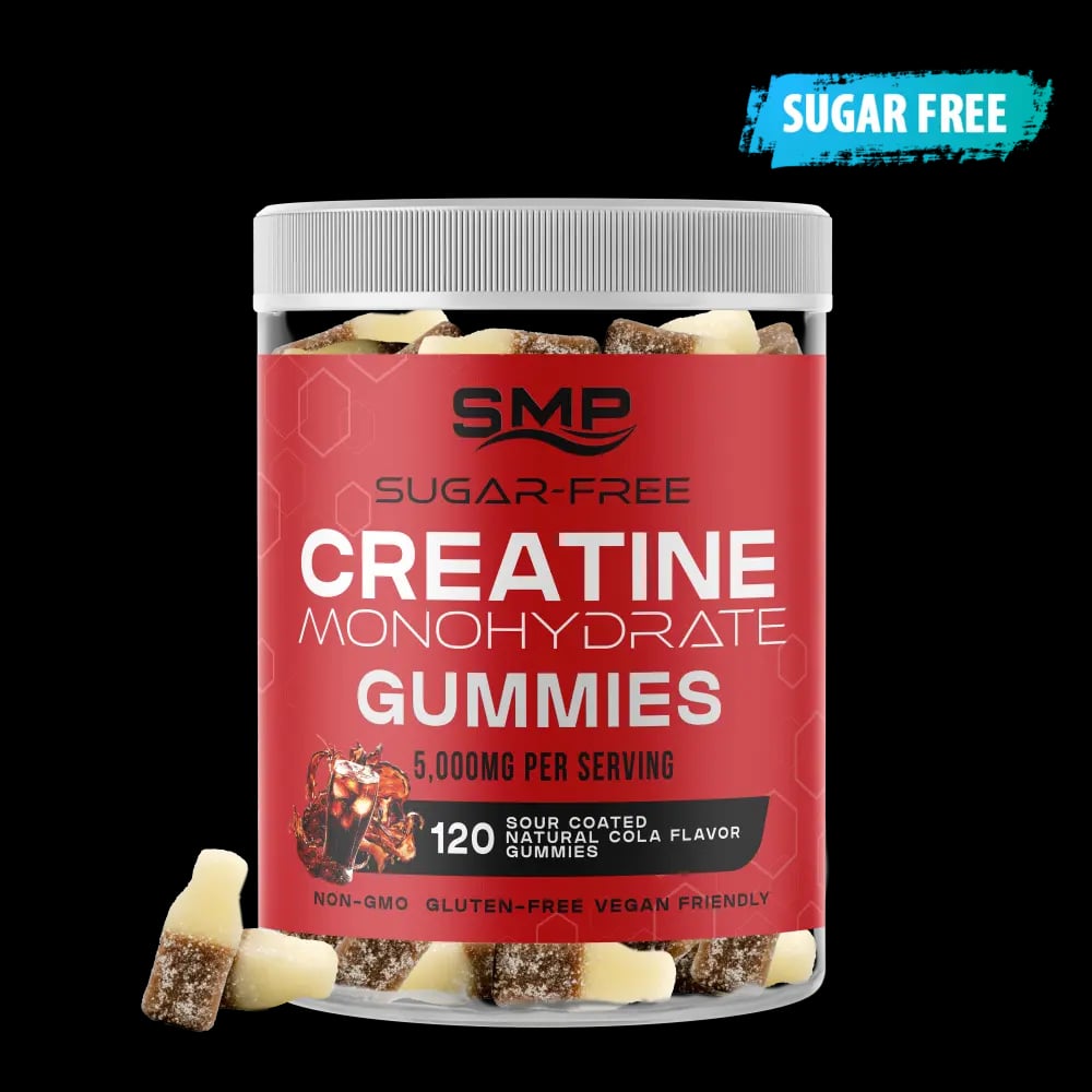 Custom Sugar Free Cola Flavored Creatine Gummies, 4g
