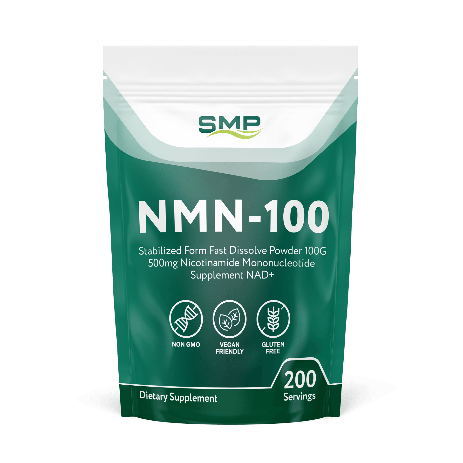 Stock NMN Powder 100g (200 servings)