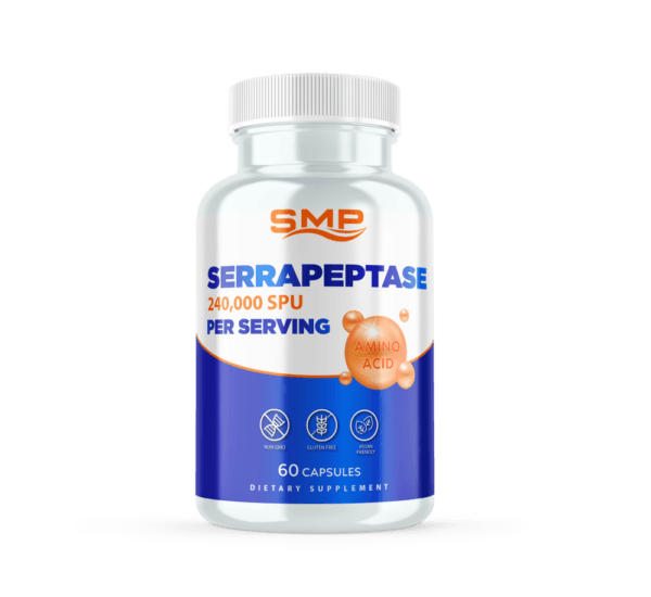 Serrapeptase Capsules 120,000 SPU ea
