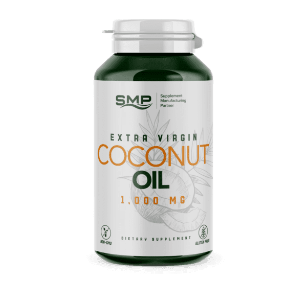Extra Virgin Coconut Oil Softgels – 1,000 mg