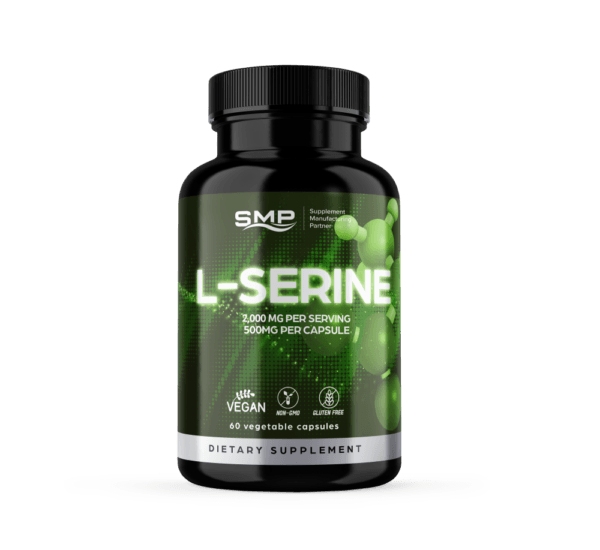 L-Serine Capsules 500 mg ea