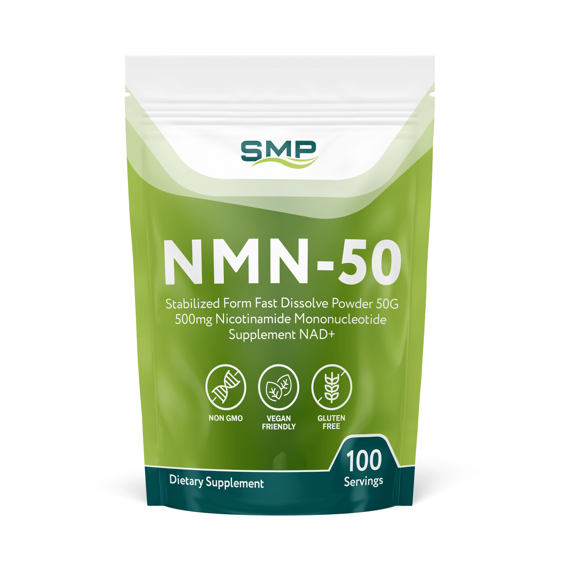 Stock NMN Powder 50g (100 servings)