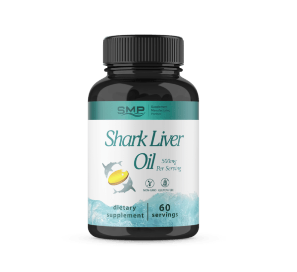 Shark Liver Oil 500mg Softgels